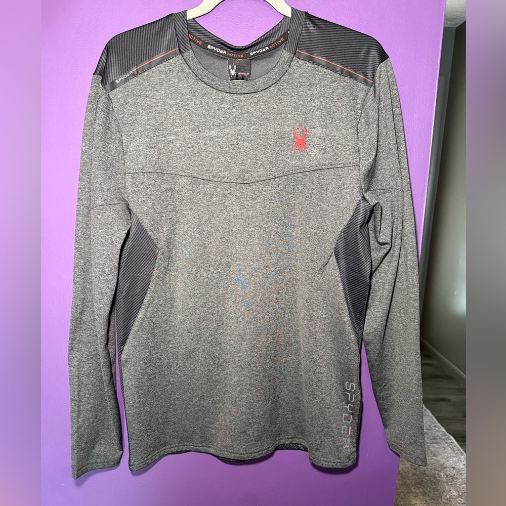 Spyder Heather Gray Performance Top